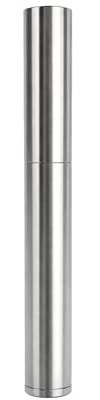 THORENS Classic Nunchaku - Mechero de gasolina (latón segmentado), color plateado