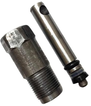 Yunmeryker Cylindre Piston Plongeur Ensemble Joints Pompe Hydraulique Verticale Vérin Métal Compact Installation Rapide Remplacement Adapté Atelier Auto Garage, 12 à 20 Tonnes, Tête Pointue
