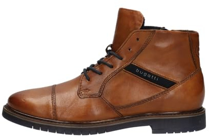 bugatti Caj, Stivali classici Uomo, Marrone Brown Cognac, 45 EU