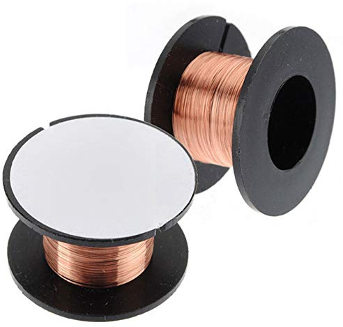 Generisk 5 stycken 0,1 mm koppar lödning lödmedel PPA emaljerad reparation rulle trådflyglinje 0,1 mm koppar lödtråd (diameter: 5 st)