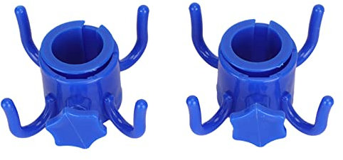 ZJchao Sonnenschirmständer, Sonnenschirmzubehör, 8 X 8 X 4,5 Cm, Strandkorbzubehör, Strandzubehör, für Strandcampingausflüge (BLUE)