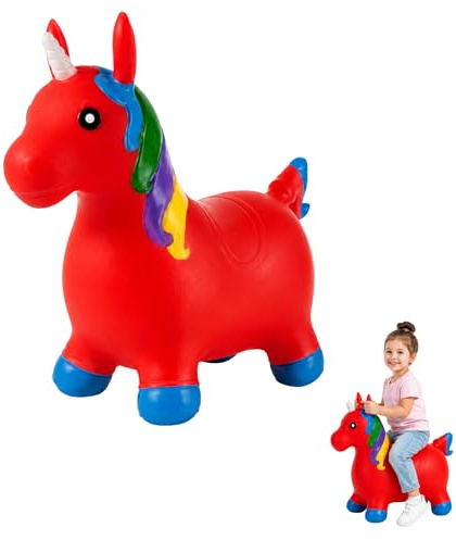 MAGIC SELECT Animal Sauteur Gonflable Licorne Multicolore pour Enfants