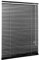 Ventanara® Jalousie Aluminium Rollo Plissee Schalusie Jalousette Türrollo Rolladen viele Größen (45 x 130 cm, Schwarz matt)