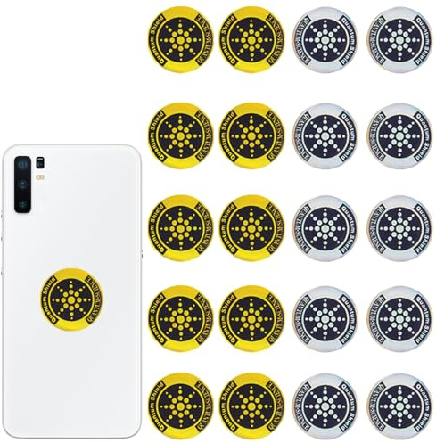 20 pcs Protection Cell Phone Stickers, Effective Protector for Mobile Smartphones Electronic Products Tablet Laptop WiFi Computer Radio TV