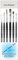 Da Vinci Serie 3373 Pinsel rund Synthetik 0, 4, 8 und Da Vinci Serie 3374 flach Synthetik 2, 6,10