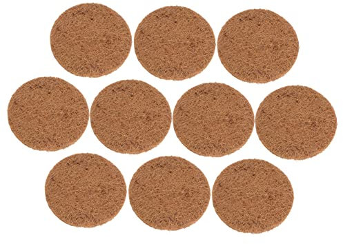 COLLBATH Taubennestmatte 10 Stück aus Kokosfaser, Nistunterlage für Vögel