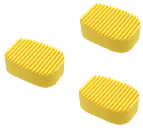 COLLBATH 3 Pièces Brosse à Linge Planche à Laver à Main lingette antidérapante Laveur de Linge Brosse de Cuisine nettoyant pour carrelage brosses pour Le Nettoyage Brosse nettoyant Yellow