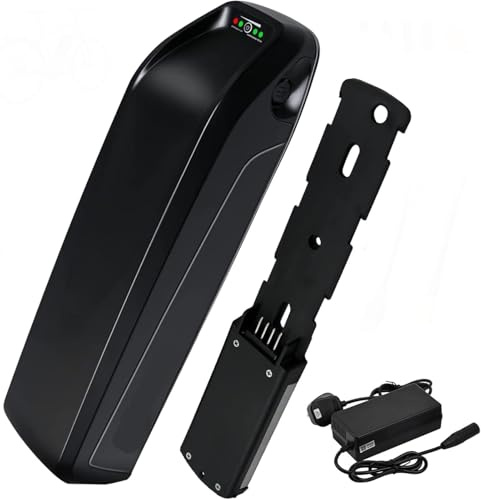 Batería E-Bike 36V 48V 52V 25Ah,Electric Bicycle 36V 48V 52V 25Ah Battery Pack Waterproof PVC Built-In BMS Batería De Alta Potencia For 200W 350W 500W 1000W Motor 36V 25Ah,4pin