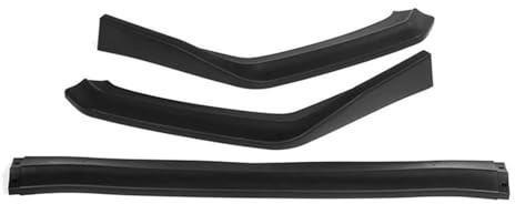 Per Subaru Per WRX STI 2015-2019 Paraurti Anteriore Auto Spoiler Labbro Protezione Splitter Inferiore Diffusore Kit Carrozzeria JUNOOS(Matte black)