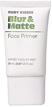 Ruby Kisses Matte Face Primer - Blur & Pore Minimizer, Natural Matte Finish, Shine Control for Oily Skin