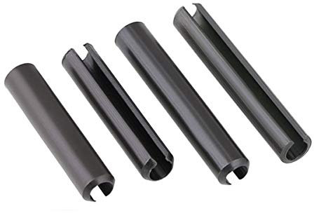 100 piezas de 35mm M4 pasador de resorte elástico cilíndrico hueco Pin Chaveta pasadores de posicionamiento