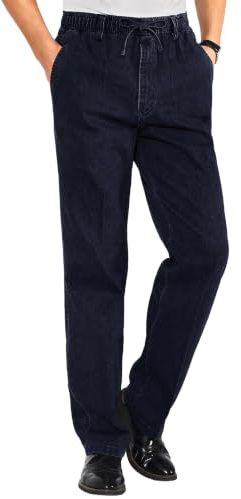 COOFANDY Mens Classic-Fit Trousers Casual Trouser | Pants, Trousers, with Drawsting, Elasticated Waist, Loose Fit, Classic, Basic