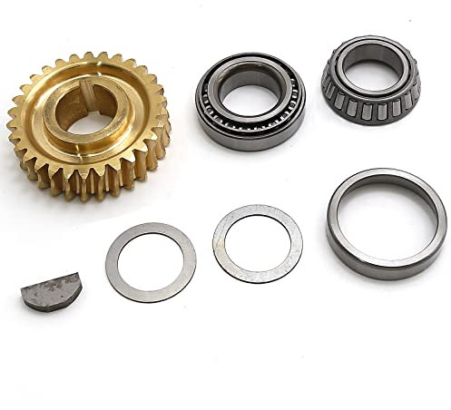EATAKWARD Schneckengetriebe-Set Ersatz für MTD Troy-Bilt Pferd Bronze Pinne Zinkenwelle Schneckengetriebe Kit ersetzt # GW-11527 11527 GW-1064 1064