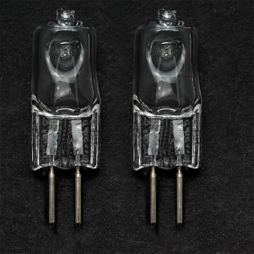 UGEFKMQ Lampadina alogena G5.3 230V 35W GU5.3 base a doppio ago Scaldacandele di ricambio Forno Olio per microonde Lampada per aromaterapia Illuminazione dell'incenso 5PC 35W