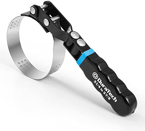 DURATECH Standard Swivel Oil Filter Wrench, 3-1/4 - 3-7/8