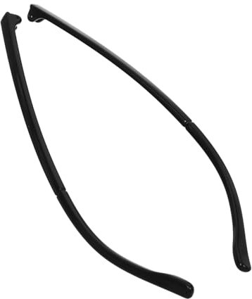 Hoement 1 Paar Brillenzubehör Brillenbügel-endspitzen Ersatzbügel Für Sonnenbrillen Brillenendspitzen Bügelendspitzen Sonnenbrillenbügel Brillenohrsocken Brillenreparaturset Black Tr