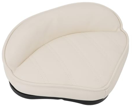 Xiuganpo Casting Asiento, Asiento de Cabina de Barco de Cuero Exterior de PVC Cojín Acolchado de Espuma de Memoria elástica, para yate pontón Barco de Pesca Turismo Barco lancha rápida
