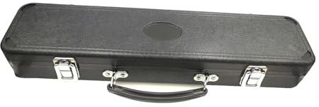 Custodia per flauto 16 fori esterno professionale custodia rigida per strumenti a lungo termine scatola di immagazzinaggio di sicurezza