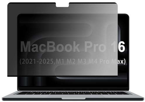 SeGinn Filtro de Privacidad Magnético para MacBook Pro 16 Pulgadas
