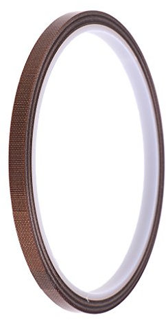 Sharplace Ruban Adhésif Résistant 10m Rouleau PTFE pour Emballage Machine, 5mm