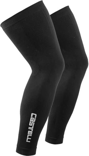 CASTELLI 4520583 PRO Seamless Leg Warmer Unisex Leg Warmers Schwarz-Weiss L/XL