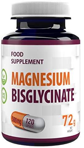 Hepatica Magnesiumbisglycinat | 400 mg Elementärt Magnesium (107% RI) | Högt Upptagbar Kelaterad Form | 120 Veganska Kapslar | GMP & laboratorietestad