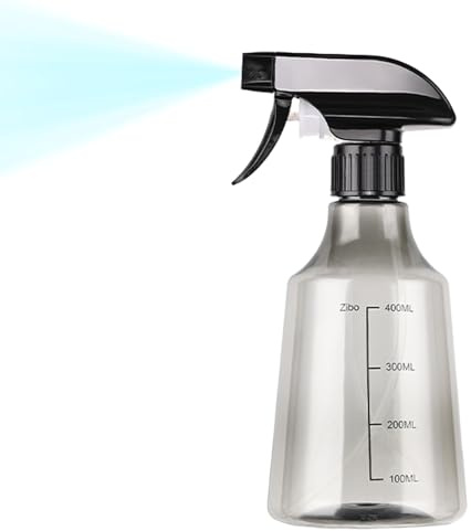 Manolyee Flacon Spray Capillaire | Bouteille d'Eau pour Soins Animaliers,Flacon Vaporisateur Vide 500ml à Buse Réglable Pour Dégraissage Cuisine, Soin et Nettoyage Domestique