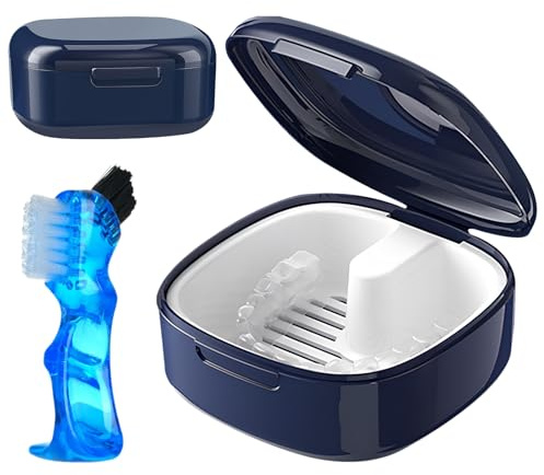 GmeDhc Caja Aparato Dental con Cepillo Limpiador y Filtrar