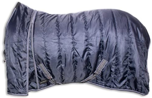 Manta de cuadra 420D Los Nietos Dressage | Talla: 155 cm | Equipamiento para el caballo | Producto de Guarnicionería | Tradición artesana | Los Nietos | Color Azul
