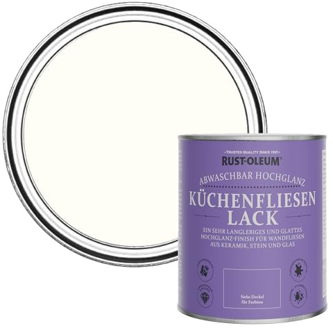 Rust-Oleum Pink water resistant Kitchen Tile Paint in Gloss Finish - Sweet Nothing 750ml