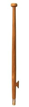 Boot & Motor Teak Flaggenstock 75cm