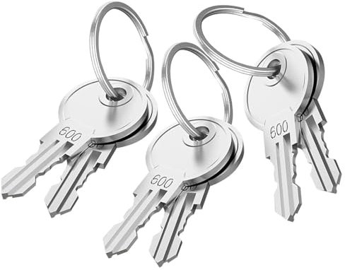 Litensh 6 clés identiques uniquement compatibles avec les verrous de boîte aux lettres Litensh Aliked sur cette page