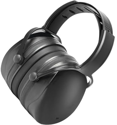 Obotsnoi Protectores de oídos ajustables ultra silenciosos para entornos industriales, práctica y oficina, productividad, estudio/relajación, auriculares con cancelación de ruido, Negro, Talla única