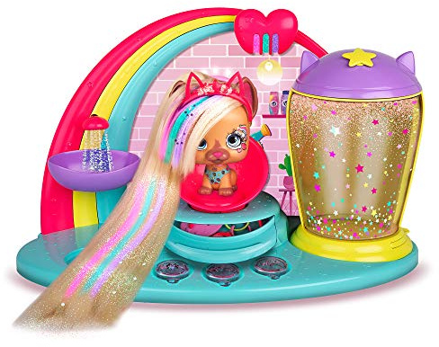VIP Pets Salone di Fabio e Fabia | Playset con Esclusiva Bambola Kiara e 13 Accessori per Creare Acconciature - Giocattolo e Regalo Ottimo per Bambini dai 3 Anni in su