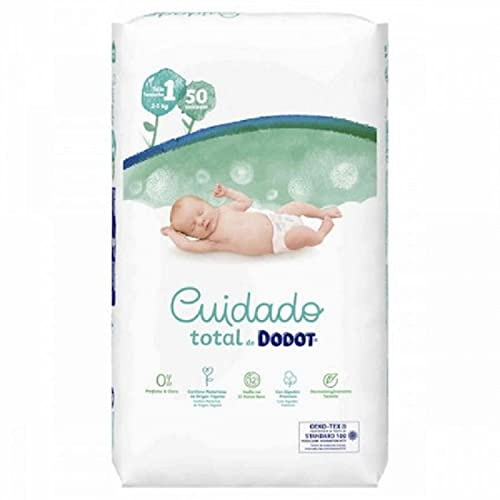 Dodot Cuidado Total T2 Pañales 4-8 Kg 56 U