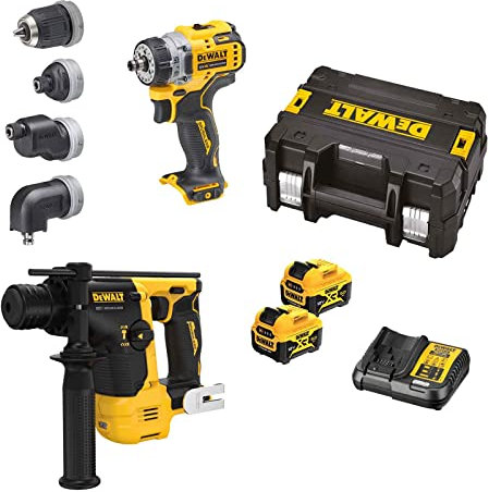 DEWALT Akku-Bohrschrauber-Set, 12V / 5Ah