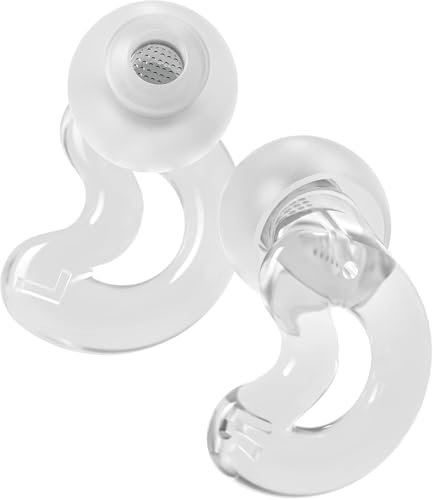 Relaxcharm Noise Cancelling Ear Plugs for Concerts Hearing Protection, 19dB High Fidelity Noise Reduction Earplugs Ear Protectors for Music, Rave, Gig, Festivals, Live Events, Sports and Nightlife