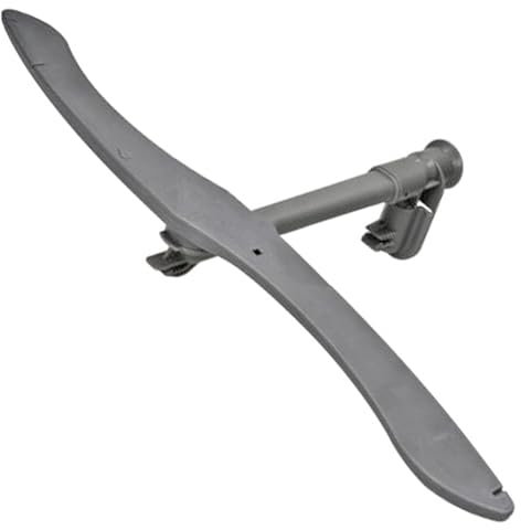 SPARES2GO Upper Middle Spray Arm for Kenwood Dishwasher KDW60B16A KDW60S16A KDW60T23 KDW60W15A KDW60W23 KDW60X16A KDW60X23 KID60B16