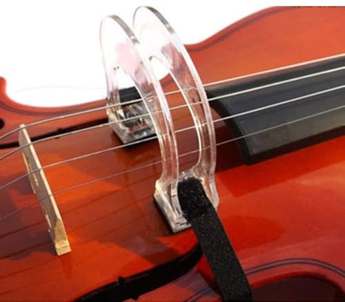Violinbågekorrigerare, Violinbågeriktningsguide Verktyg för Självbågande övningsguide för 1/8-1/4 & 1/2-4/4 Fioler, Justerbar Rem och Kroklåskonstruktion (För 1/8-1/4 fiol)