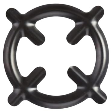 de poêle à anneau de en fonte – dee casserole, grille dee cuisinière à gaz, poêle universel en fer avec | Fentes fixation dans la base pour accessoires cafetière à chal