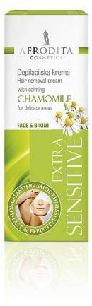 DEPILATION Extra sensitive Enthaarungscreme für Gesicht & Bikinizone