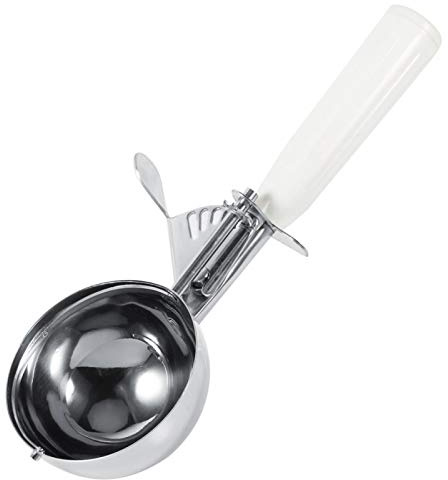 Uadme Cucchiaio per Gelato,8cm Paletta per Gelato,Porzionatori da Gelato in Acciaio Inox,Cucchiaio Porzionatore Paletta,per Scavare Il Gelato,Frutta,Biscotto,Scava la Pastella