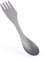iBasingo Titan Glöffel Camping Besteck 3 in 1 Löffel Gabel Messer Multifunktions Spork Reiseutensil Ultraleicht Essbesteck Outdoor Picknick Göffel Reisebesteck mit Aufbewahrungstasche Ti1064T