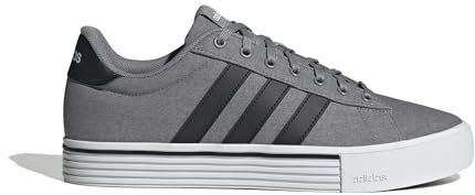 adidas Daily 4.0 Shoes, Zapatos Unisex Adulto, Grey Core Black Cloud White, 42 2/3 EU