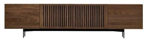 Generic Chic 2.0M Lowboard TV Stand, 78.74*16.53*21.65in, Brown