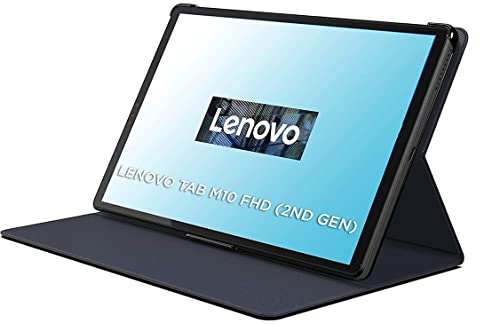 Lenovo [Tasche] 10,3 Zoll Folio Case und Schutzfolie für Tablet M10 FHD Plus, schwarz