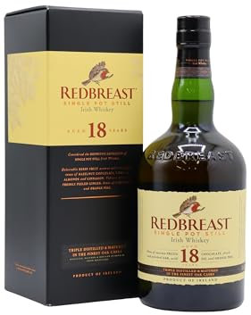 Redbreast - Single Pot Still Irish - 18 year old Whiskey 70cl 46% ABV