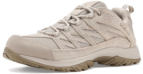 Columbia Women's Crestwood Hiking Shoe, Soft Taupe/Pebble, 6.5