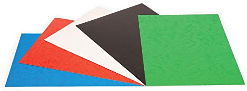 Pergamy 900047 Einbanddeckel 250mic ledergenarbt glänzend sortiert