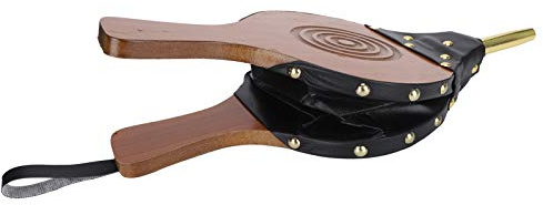 Cocoarm Fuelle de Madera para Chimenea, Diseño Ergonómico, Material Liviano, Barbacoa, Picnic, Camping Al Aire Libre, Soplador de Chimenea, Herramientas contra Incendios para un Almacenamiento